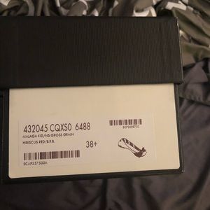 Gucci gross grain flat